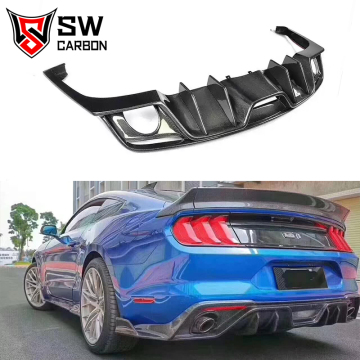 Carbon Fiber AC Style Rear Diffuser for Ford Mustang 2015-2017