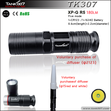 Mini R5 LED Promotion Flashlight Five Modes Tk307
