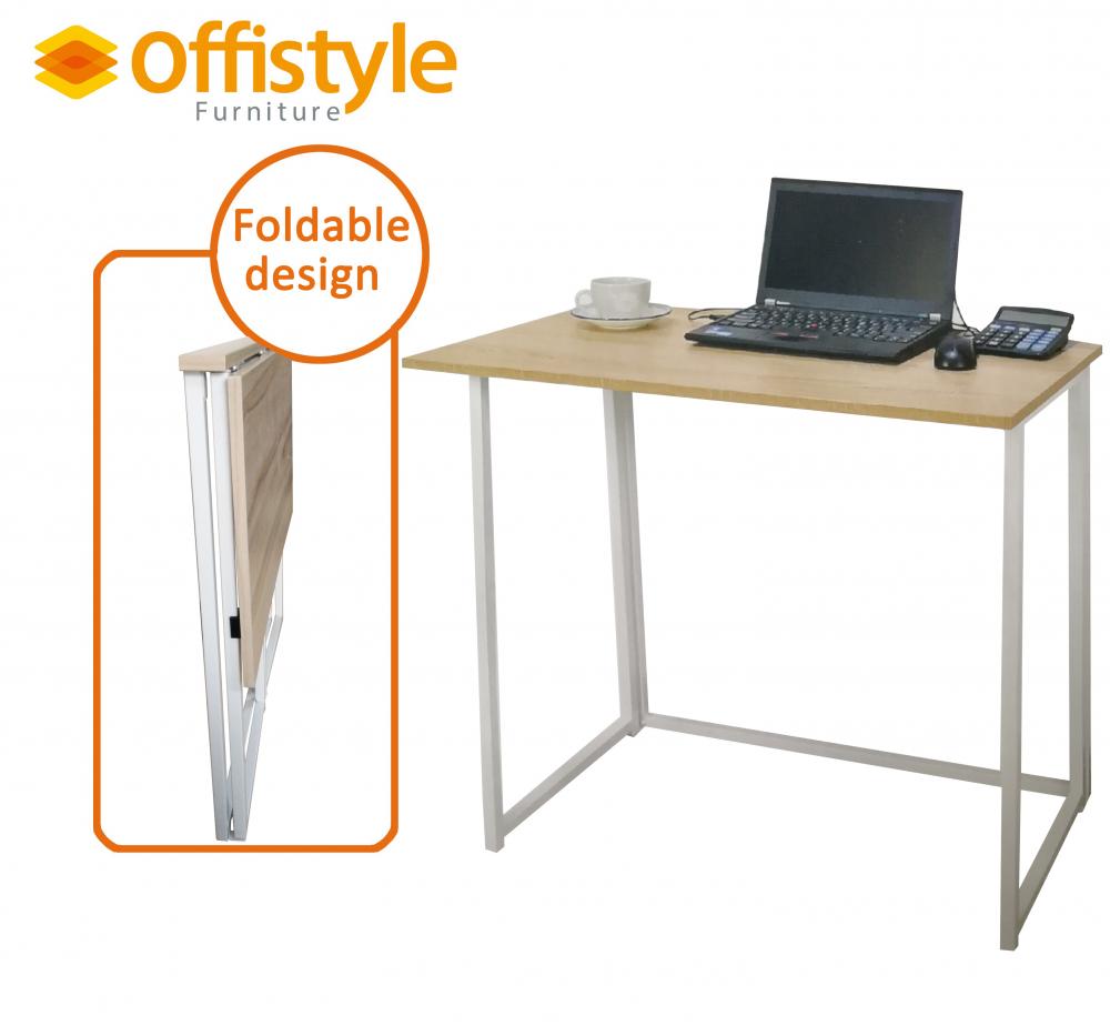 Taula d’oficina extraïble de plegable i aixecament regulable