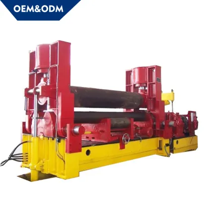 Nantong Donghai Hydraulic 3 Rollers Rolling Machine