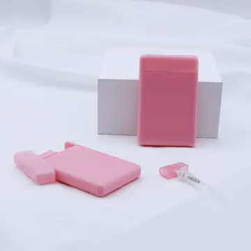 PINK color Pocket Plastic Perfume Atomizer Refillable