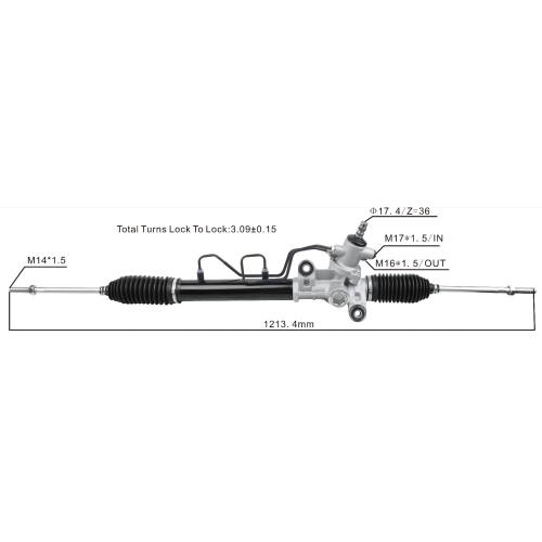 Crémaillère de direction pour Toyota Camry Sv32 Sv21