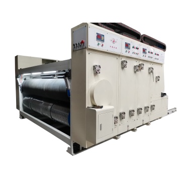 lead edge feeder printing slotting die cutting machine