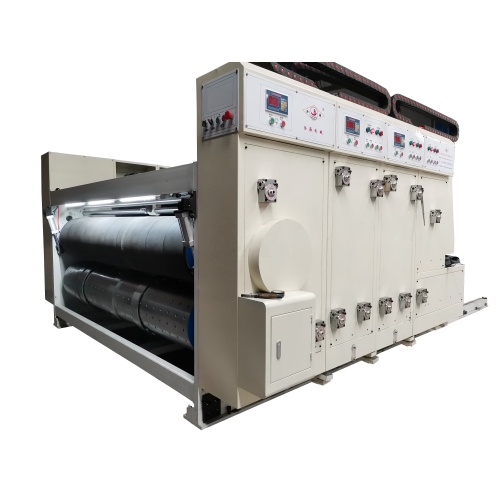 lead edge feeder printing slotting die cutting machine