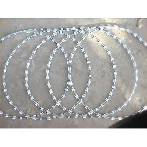 galvanized razor barbed wire