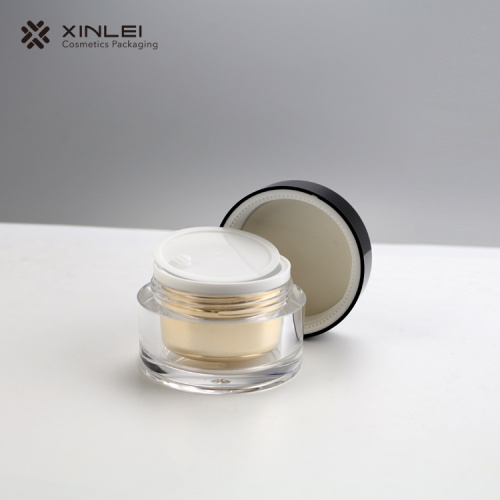 50g red cosmetic cream bottle with diamond cover