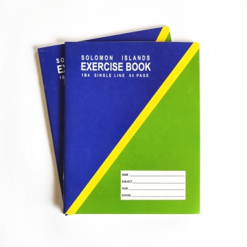 Hot Sale 100 Pages 7MM Offset Paper Notebook for School Students