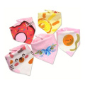 Wholesale 5 Pack Cotton Waterproof Babadores Newborn Baby Drool Bib