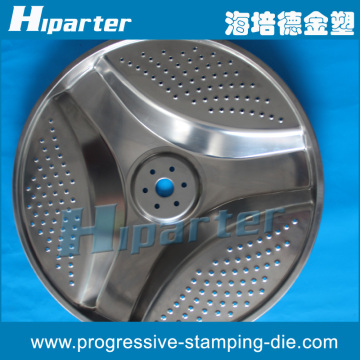Punch mold and press mould for washing machine metal part