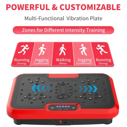 Mini Vibration Machine Plate: Body Slim Plate Vibration Platform Super Body Shaper
