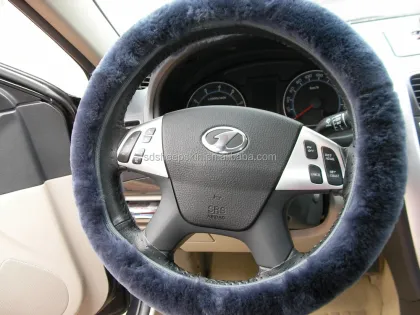 Sheepskin Wool Steering Wheel Covers
