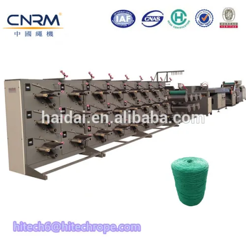 Plastic Agricultural Raffia Twine Making Machine, High Quality Plastic