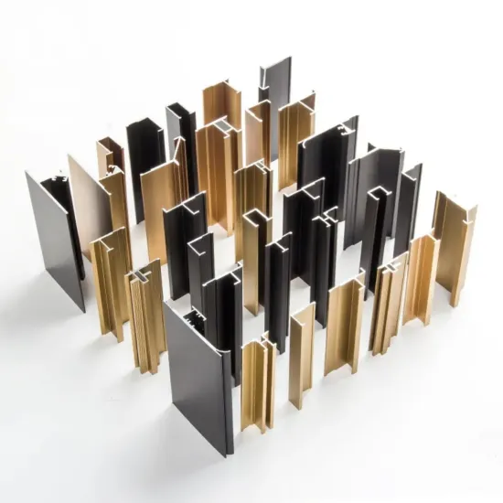 OEM 6063 T5 Anodized Polished Aluminum Profiles for Furniture and Household Items