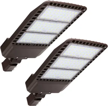 300W LED Parking Lot Light - Adjustable Slip Fitter Mount, IP65 Waterproof