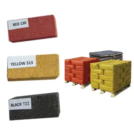 Industrial Pigment Iron Oxide Red Black Yellow