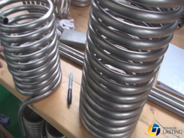 Titanium Lasting Coil Tube Grade 12