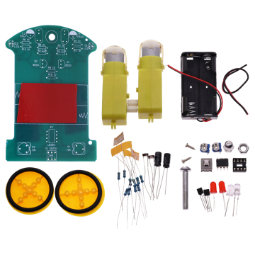 D2-1 DIY Kit: Intelligent Tracking Line Smart Car Kit with TT Motor