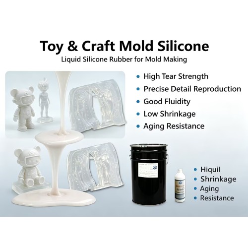 Condensation Cure Mold Silicone Rubber For Toy & Handicraft