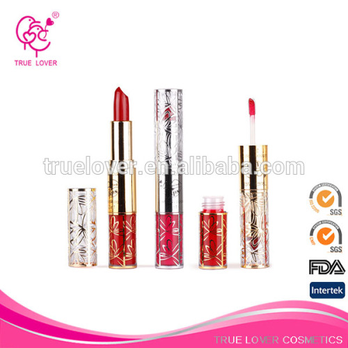 new 2 in 1 lip gloss and lipstick/lip makeup