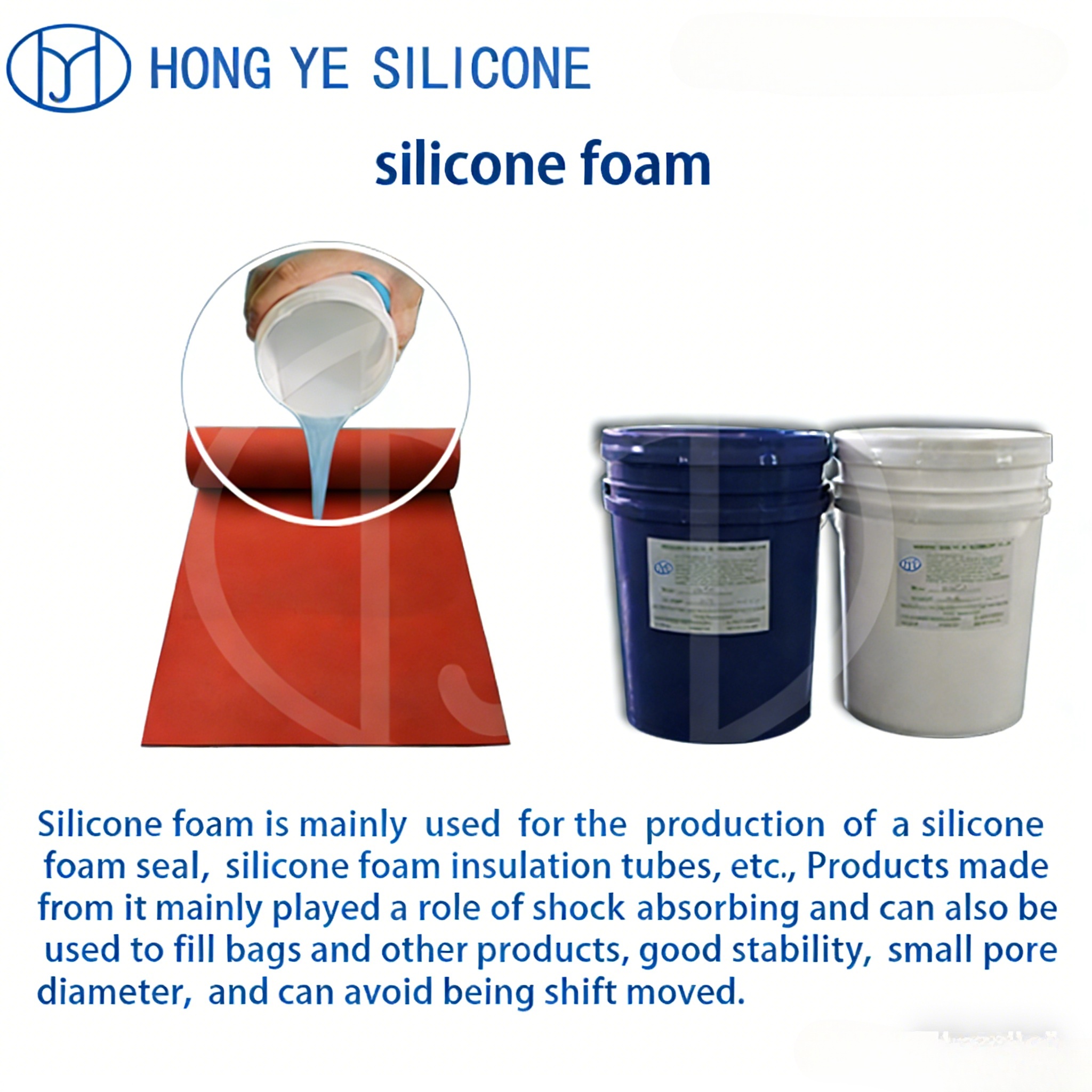 foamed silicone