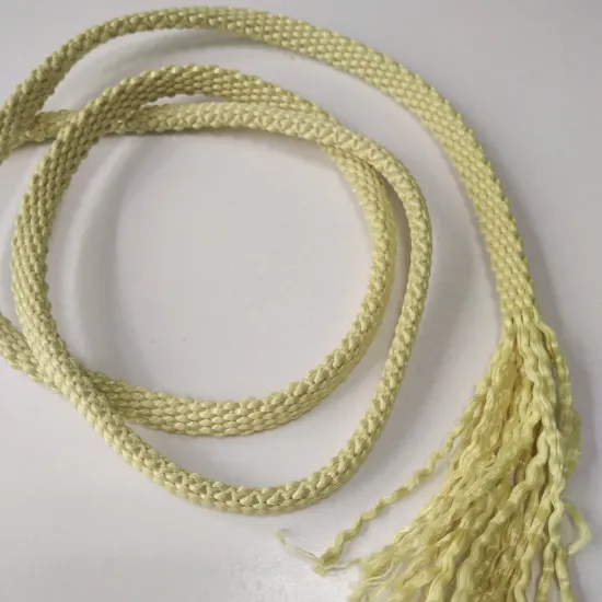 Low Price Wholesale High Strength Wear Resistant Aramid Fiber Woven Rope for Transport Trailers