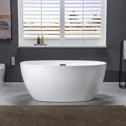 Custom Manufacturer Freestanding Acrylic Bathtub for Hotels - Jacuzzi Bathroom Tub
