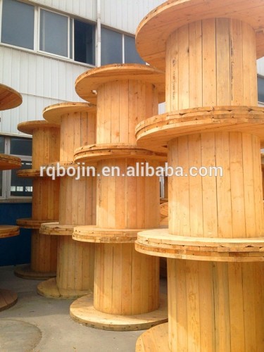 wooden cable reel flanges cable bobbin for low voltage cable 800mm