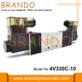 4V330C-10 5/3 válvula solenoide neumática de tipo Airtac