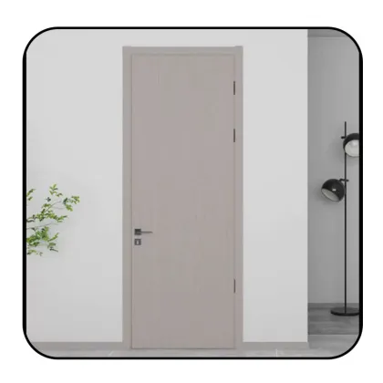 Custom Invisible Door: Hormann Zhang's Minimalist Wooden Interior Push Pull Doors