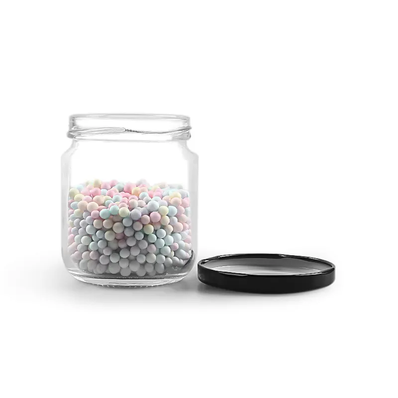 195ml Glass Jar With Lid2 Png