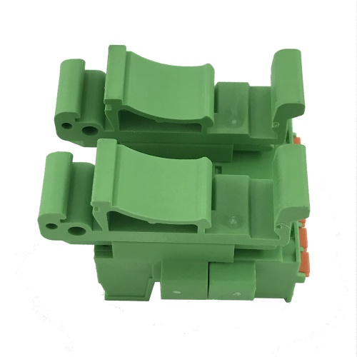 spring female and male din rail terminal block