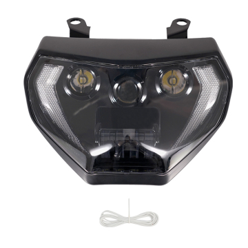 YongJin High Power LED Headlight with White DRL for Yamaha MT09