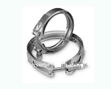V band exhaust clamp
