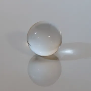 Factory Offer 55mm Diameter Optical Ball Lens with Fused Silica Glass