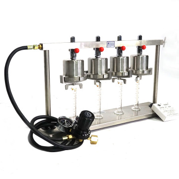 SD4 4-Unit Stainless Steel Low Pressure Filter Press for Drilling Fluid in Oil Fields