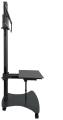 Altura ajustable TV Mobile Cart Trolley 100 pulgadas