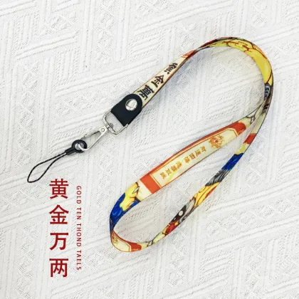 mobile phone lanyard can be adjusted diagonally across
