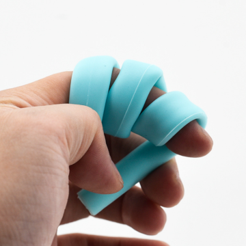 Réutilisable en silicone en silicone buvant des pailles à longues pailles