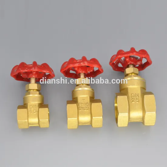 All kinds of brass valves ball valves gate valves