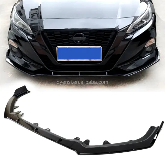 Gloss Black ABS Front Lip Spoiler Splitter Diffuser for Altima 2019-2021