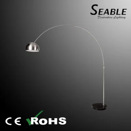 Modern fish standing unique floor lamp/fancy floor lamp for interior design