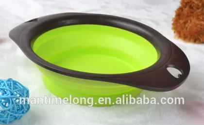 pet bowl silicone pet bowl pet travel bowl
