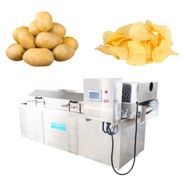 CE Sertificed Commercial Electric Deep Machine untuk pengeluaran kerepek kentang