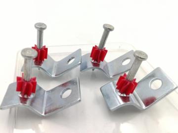 High Velocity Powder-Actuated With Conduit clip