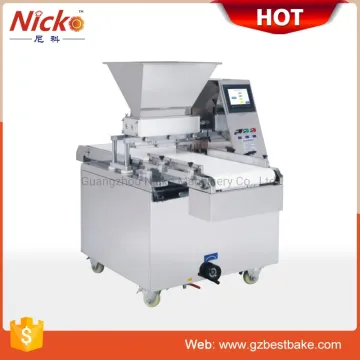 Multidrop Cookie Making Machine Machinery Cookie Depositor Snack Machine, Wire Cut Frame Is Powered by a Geared Motor
