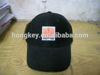 Custom promotional embroidery logo cotton baseball cap