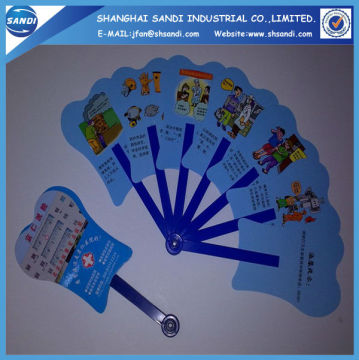 plastic folding hand fans