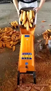 Corn Husk Peeling and Thresher Machine for Sale