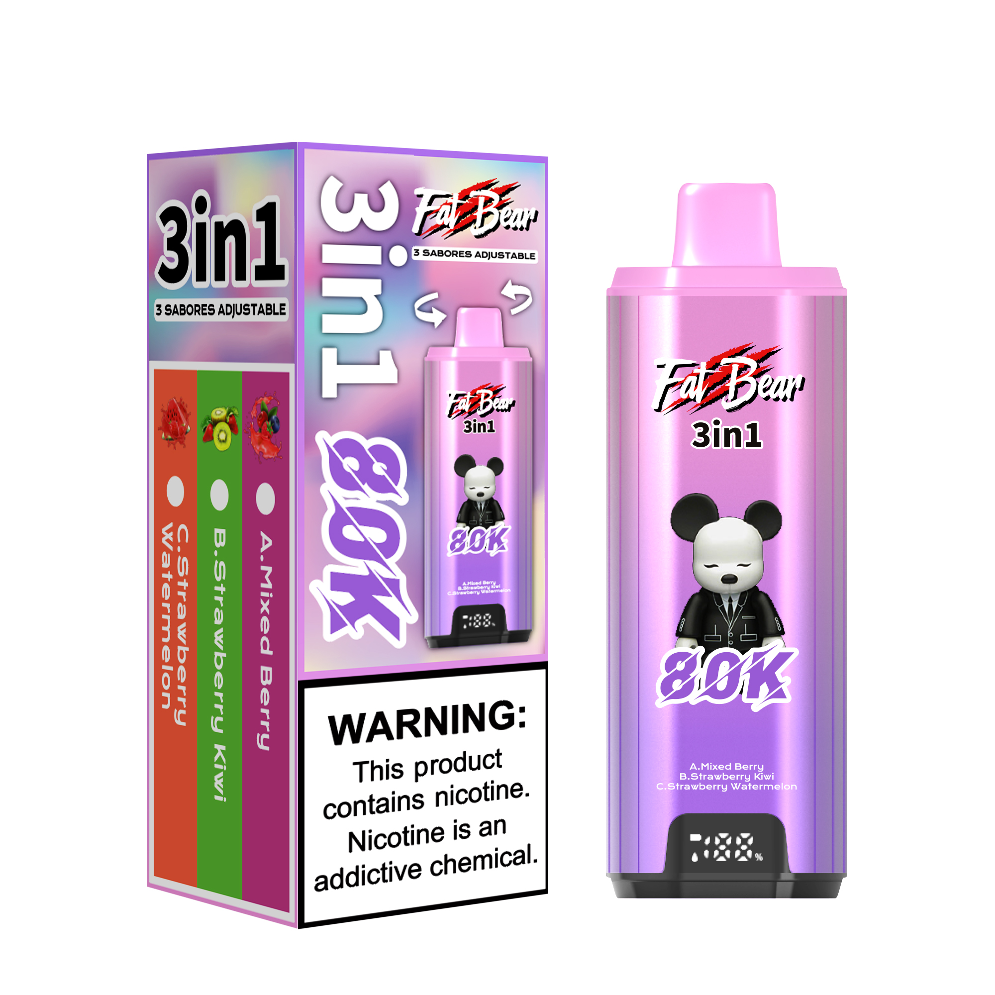 ขายส่ง Aim 3in1 80k พัฟ vape