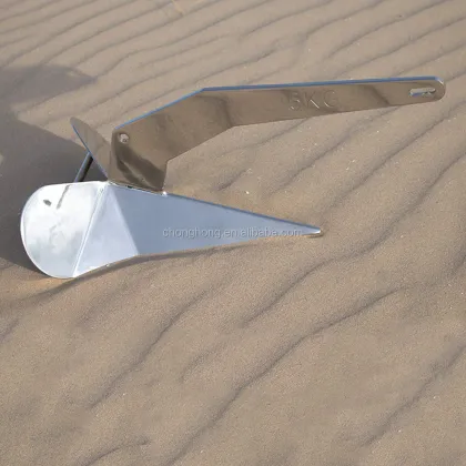 Marine Sea Boat Anchors: 316 Stainless Steel Delta Anchor for Fixed Yacht Docking